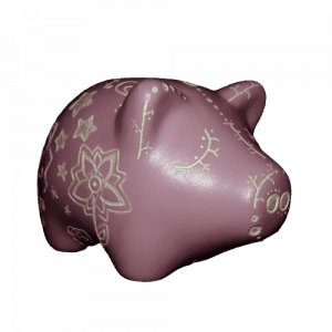 Piezas de ceramica con diseños Abstractos y Precolombinos