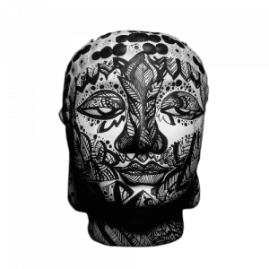 Piezas de ceramica con diseños Abstractos y Precolombinos